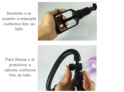 Desenvolvedor Peniano Power Pump Plus Manual - Transparente